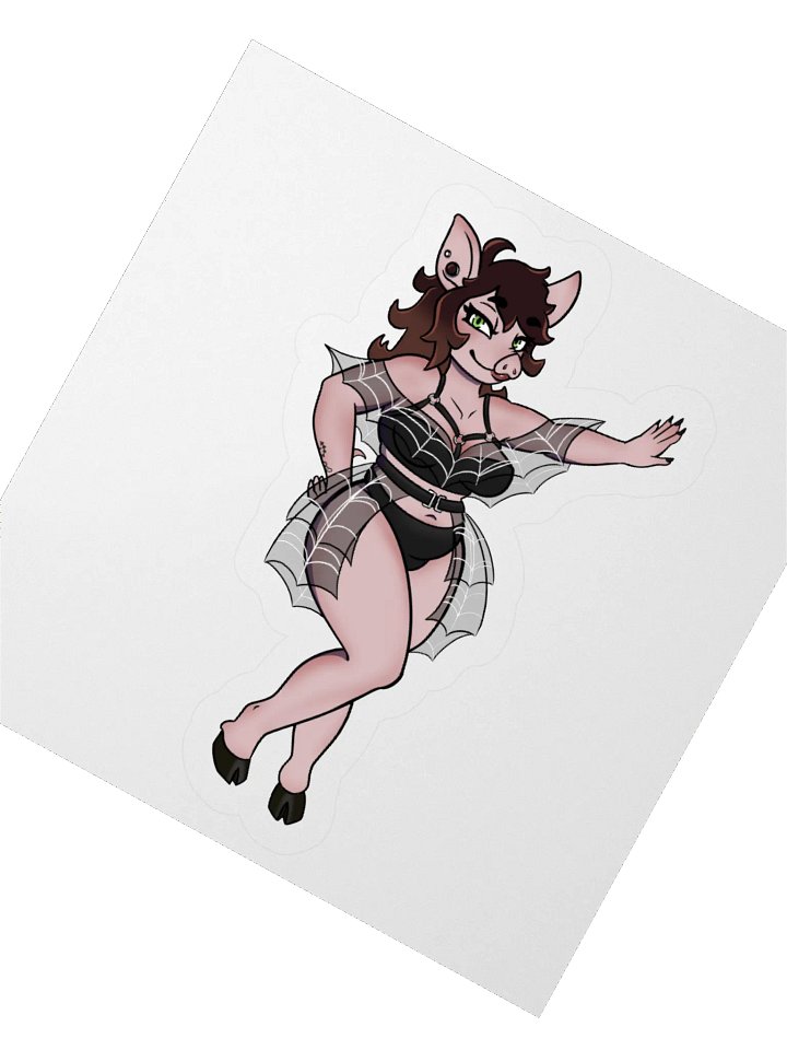 Piggy Pinup Sticker product image (2)