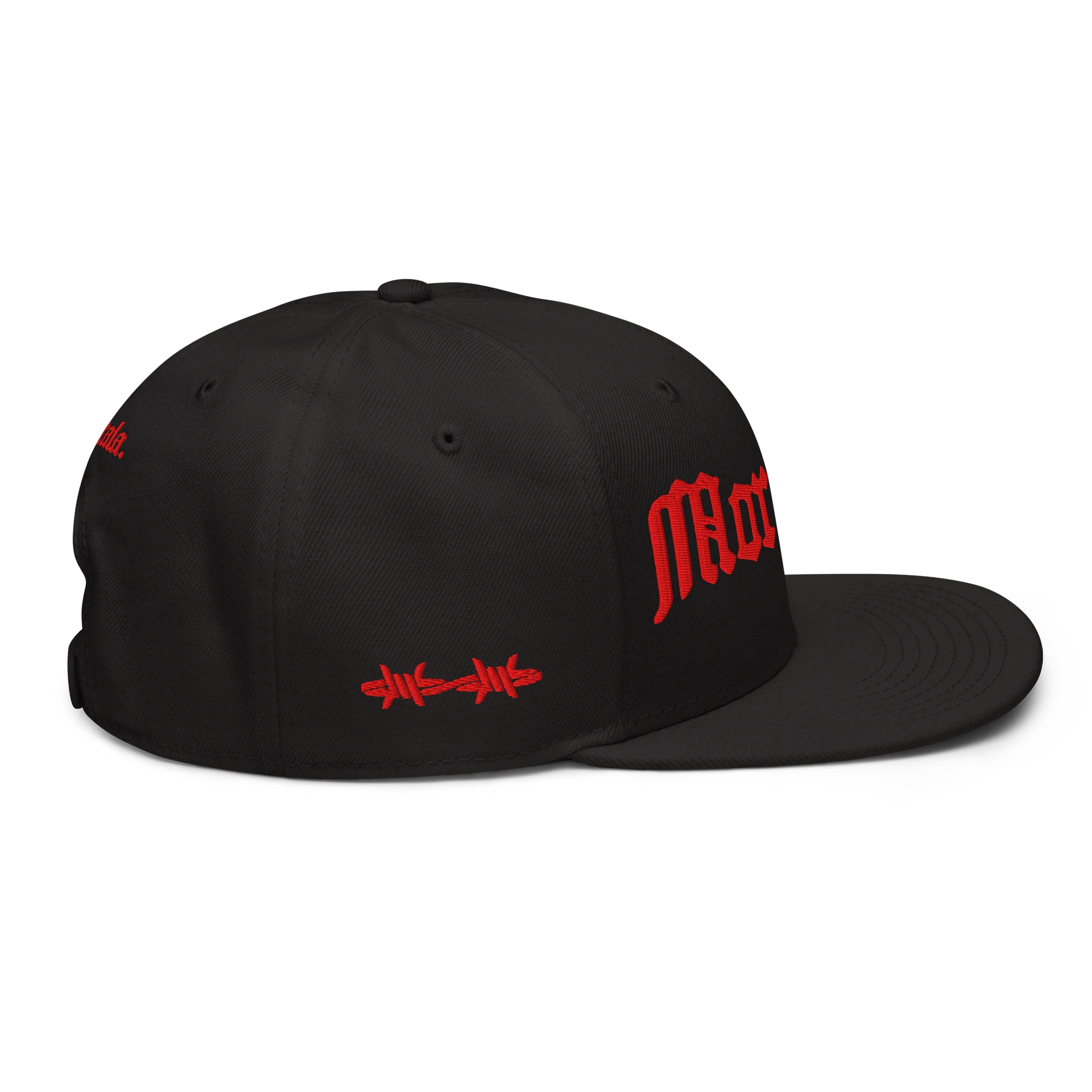 Red Snapback Hat product image (4)