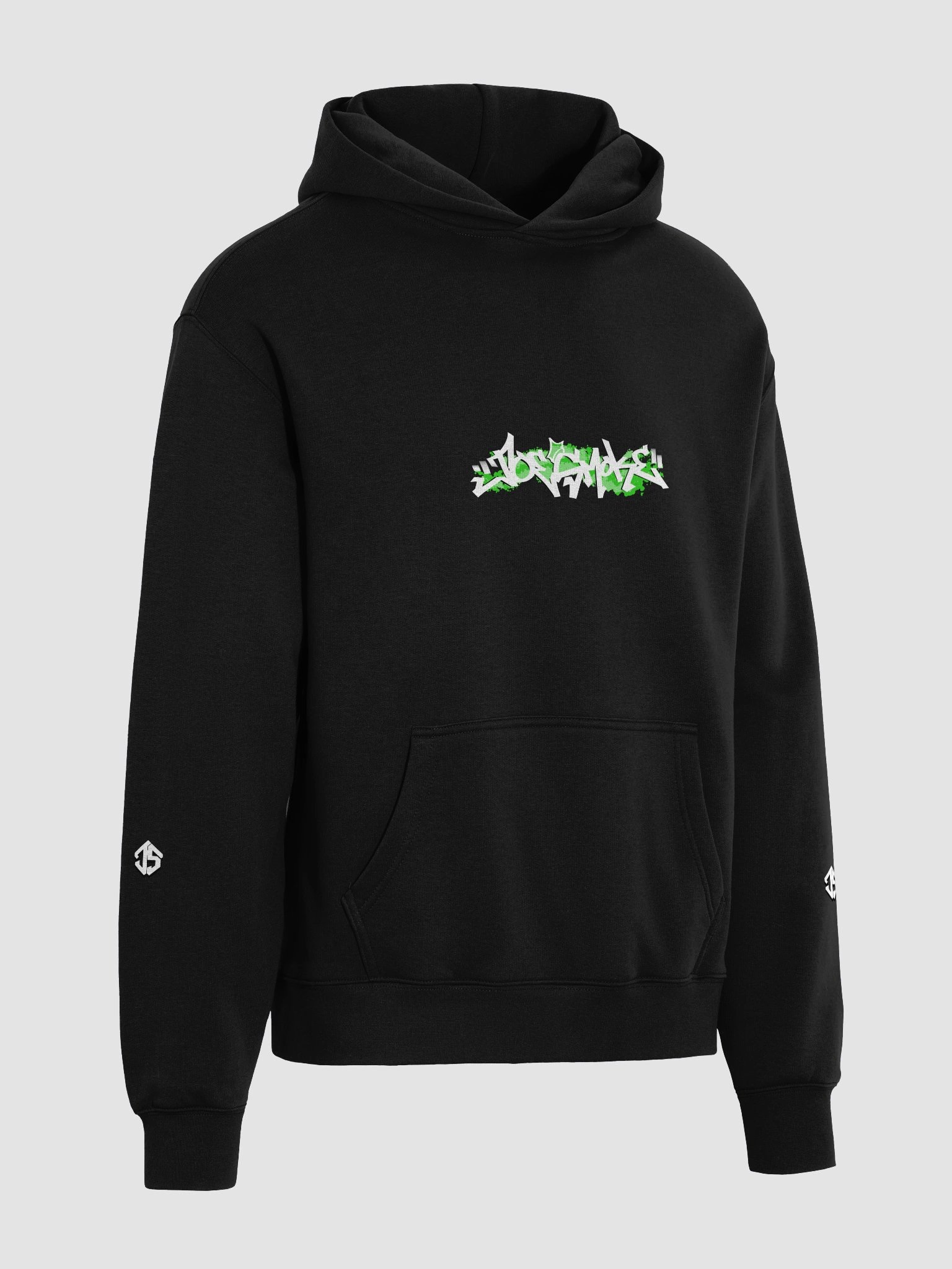 Oversized "JoeSmoke" Print Hoody product image (10)