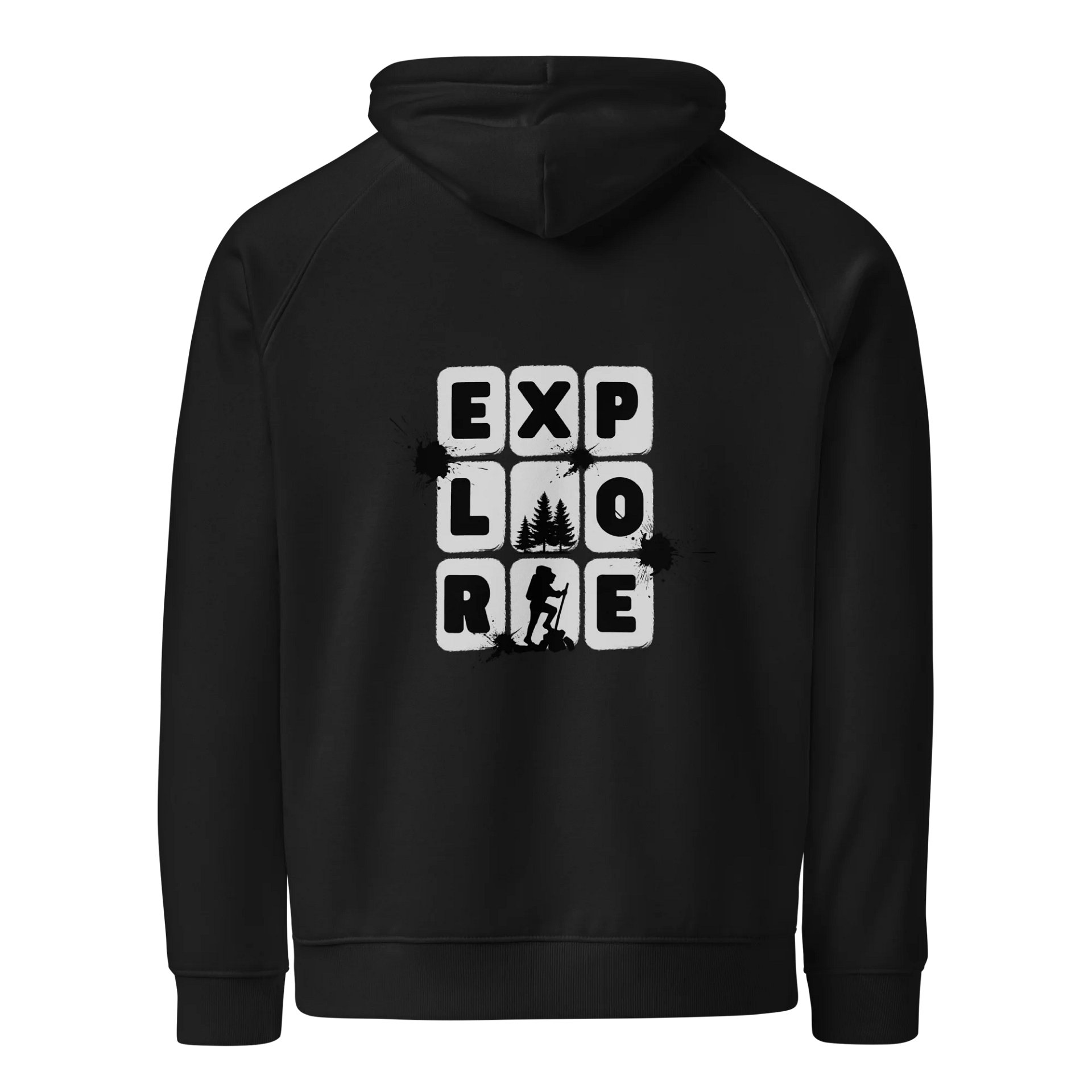 AW Unisex Eco Raglan Hoodie product image (5)