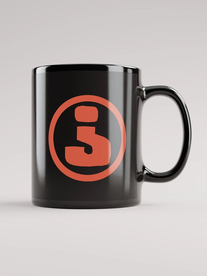 Inverted MArk Black Mug product image (1)