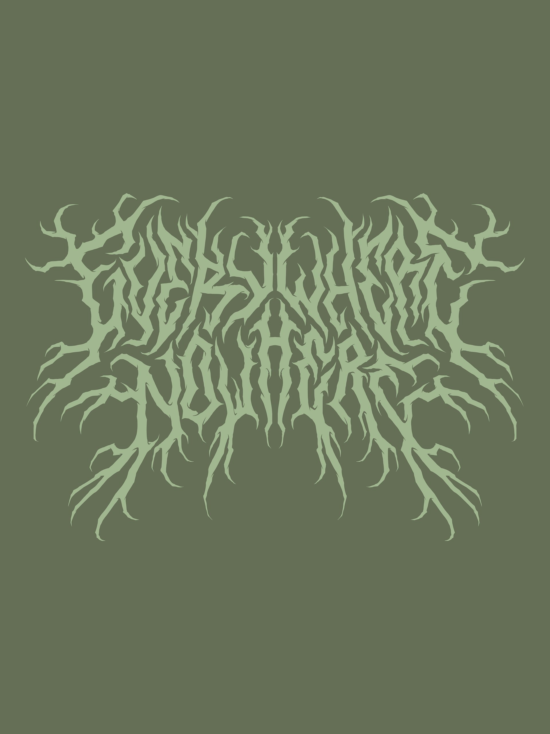 Metal Logo T-Shirt - Green product image (3)