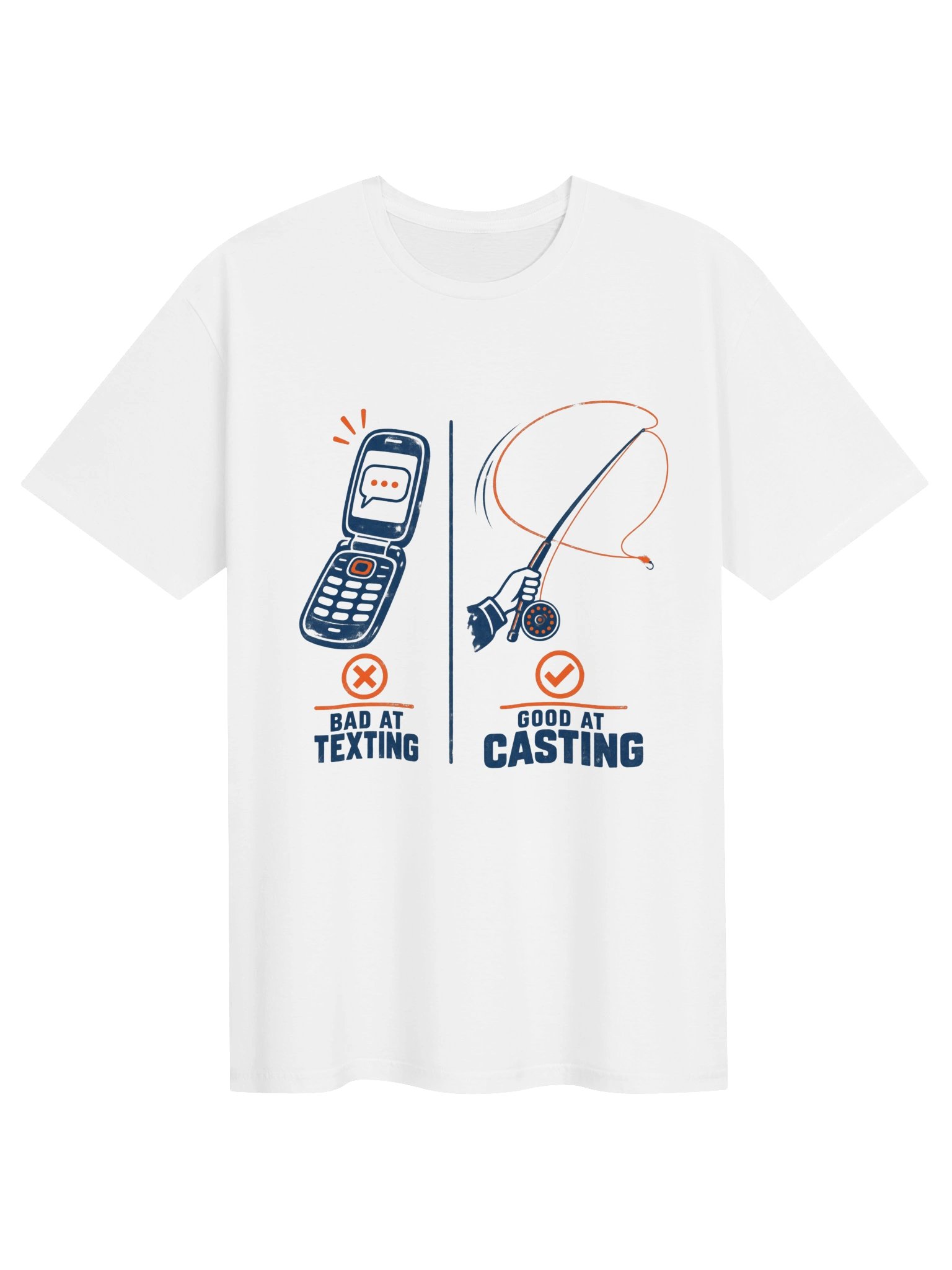 Bad at Texting, Good at Casting T-Shirt product image (1)