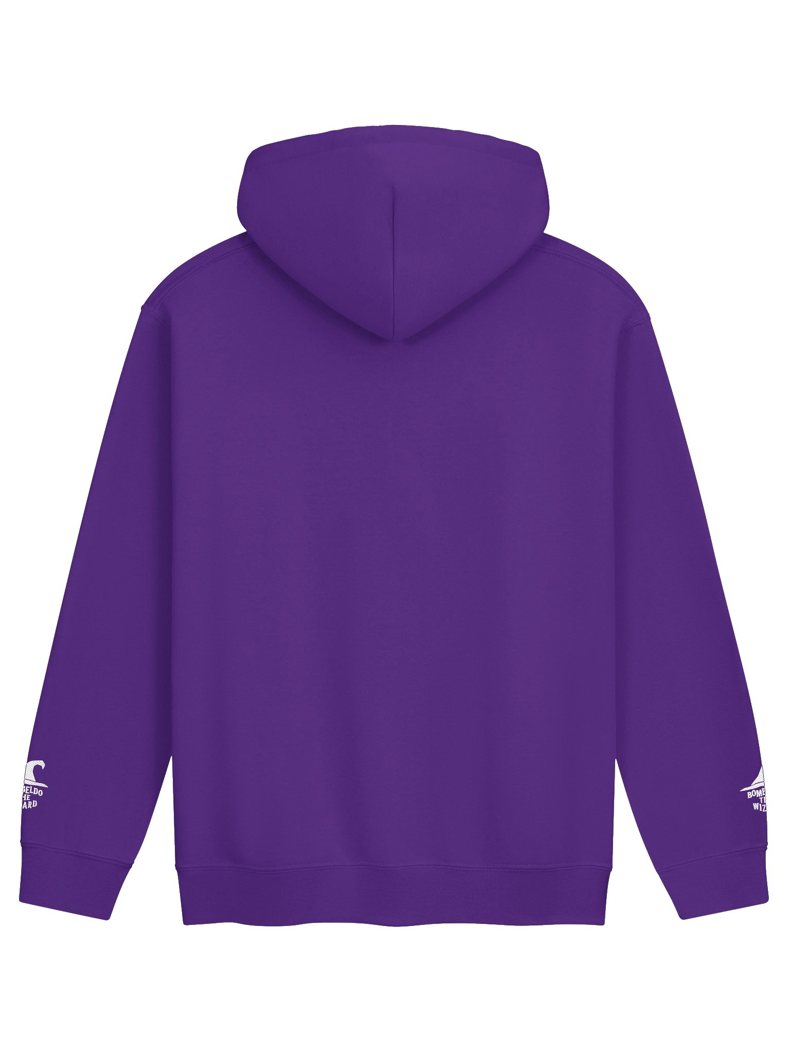 Hoodie - Wizard Logo White Badges product image (2)