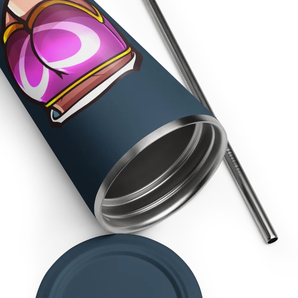 [ Ali3nSun ] Cheeky Straw Cup product image (3)