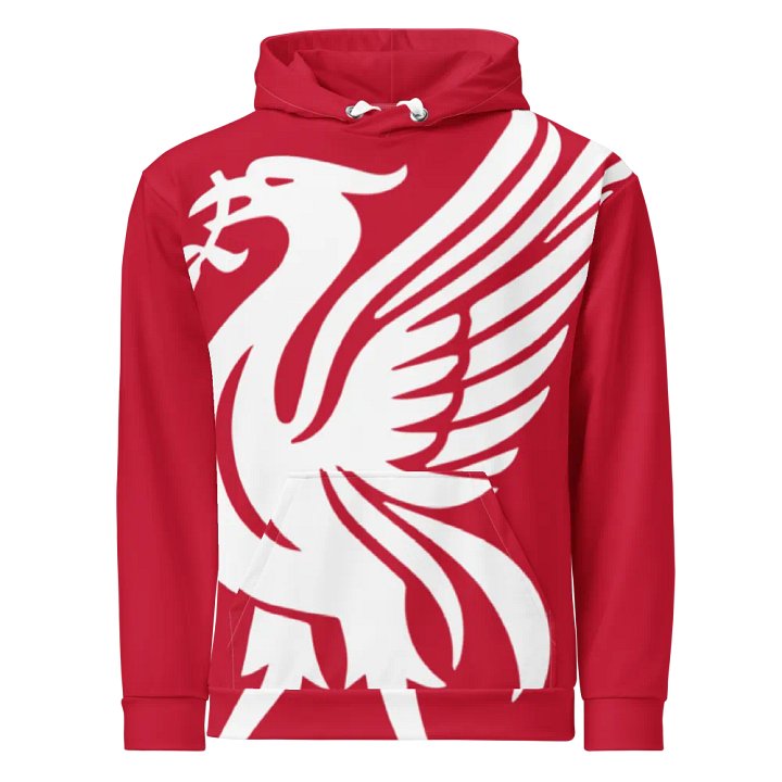 Liverpool FC - You'll Never Walk Alone - RED & WHITE - Unisex Hoodie product image (2)