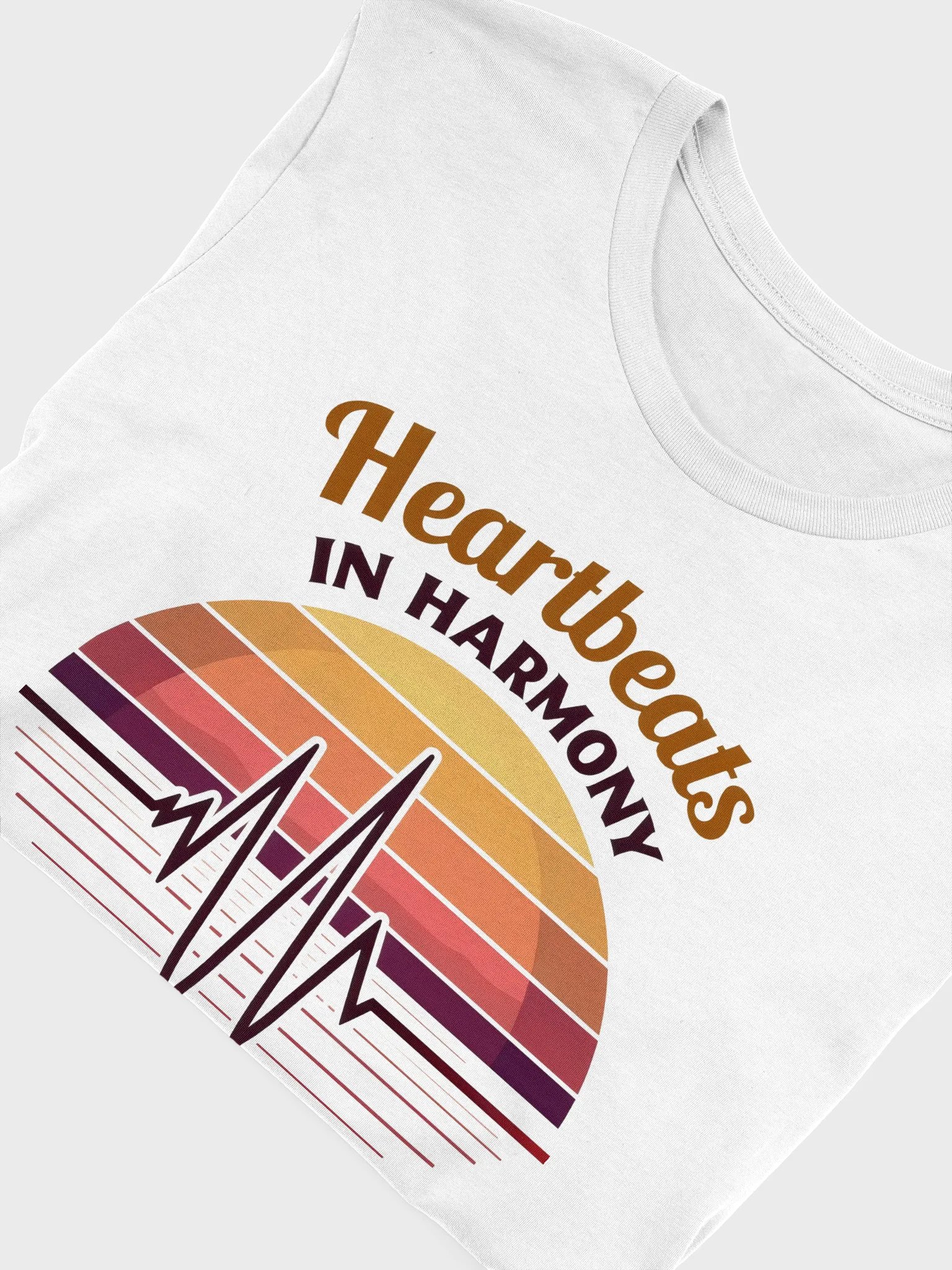 Sunset Harmony Heartbeats T-Shirt product image (52)