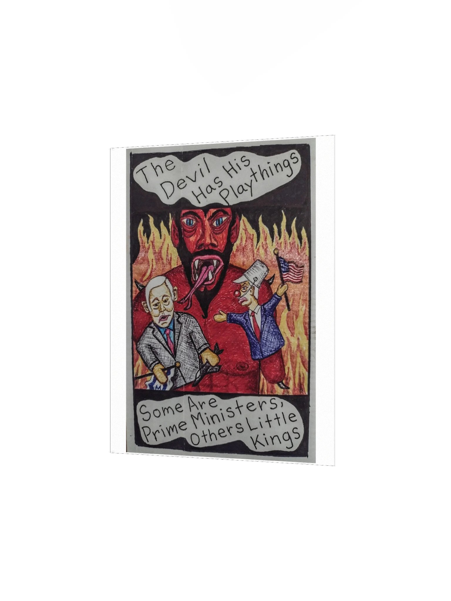 The Devil Has His Playthings Print product image (2)