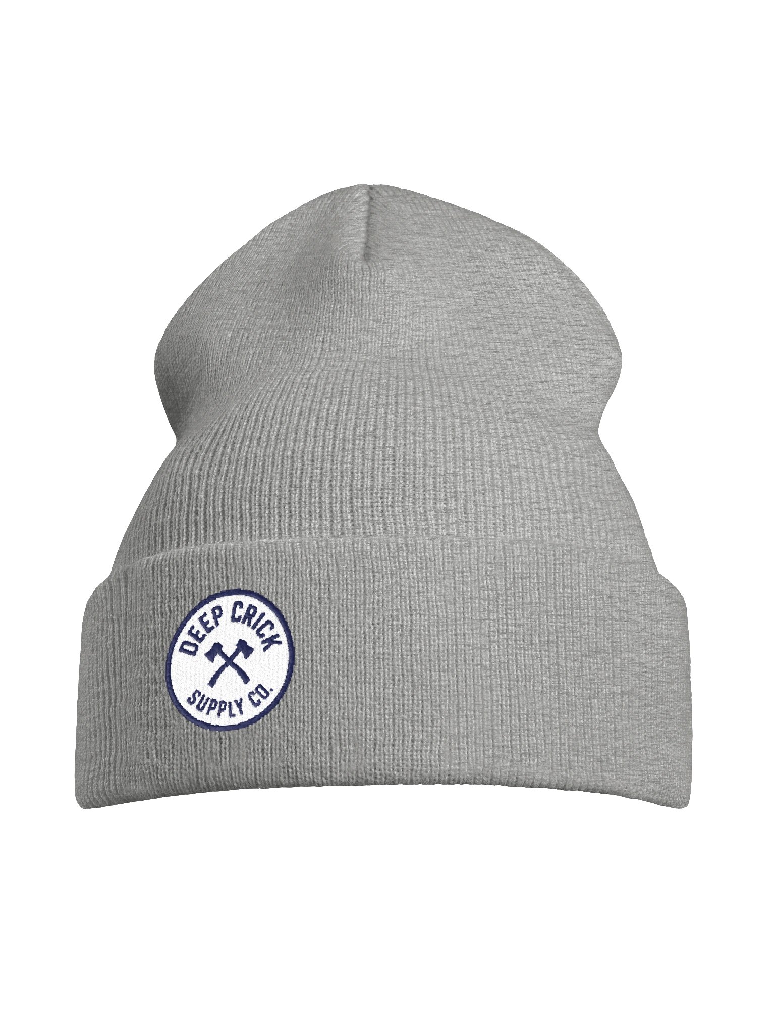 Deep Crick Supply Co. Axes Logo Cuffed Beanie product image (7)