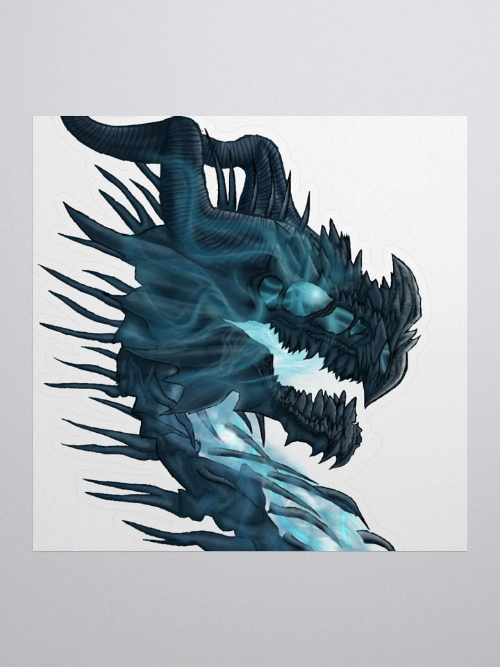 Dragon Skull Sticker product image (3)