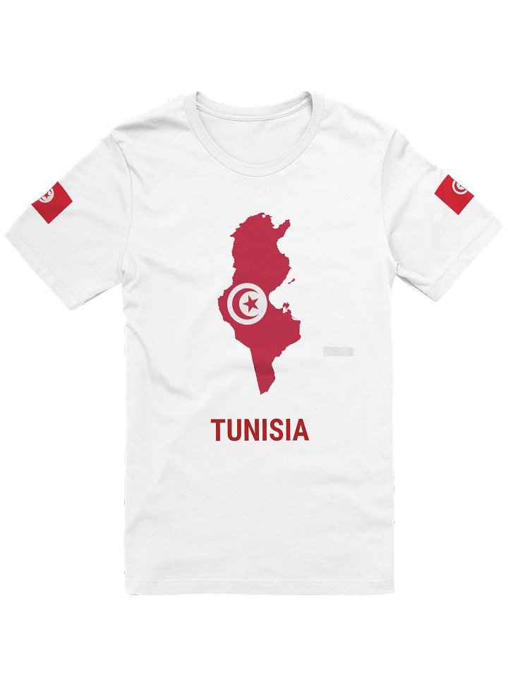 Tunisia 2026 World Cup Flag Tee Premium 3-End Fleece product image (2)