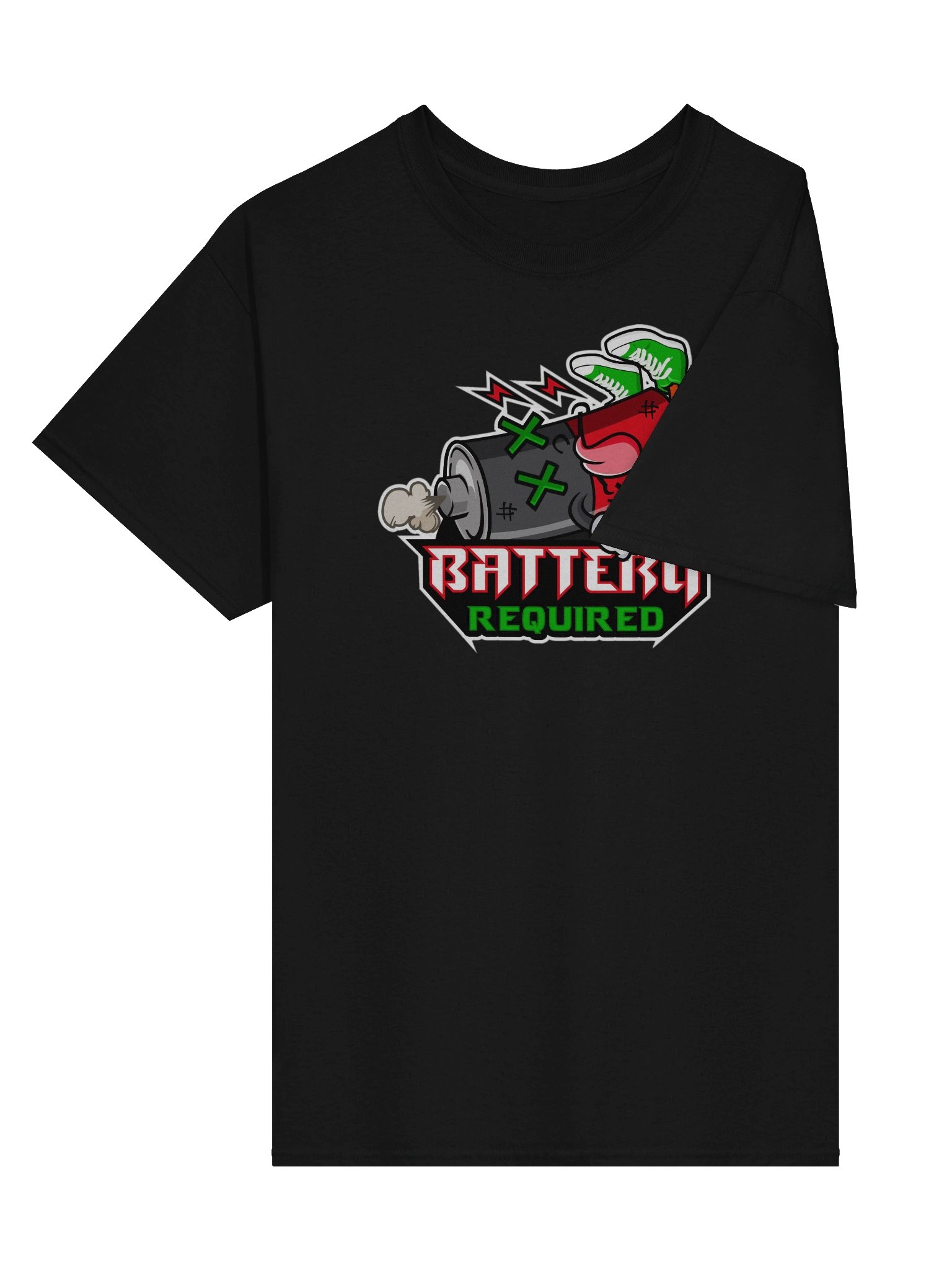 BatteryRequired Logo T-Shirt product image (111)