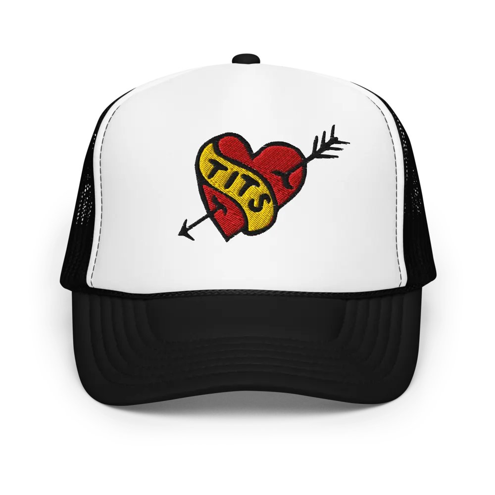 VINTAGE TITS Trucker Hat product image (1)