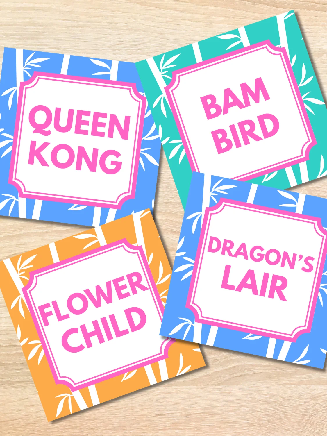 Bamboo Coaster Bundle product image (1)