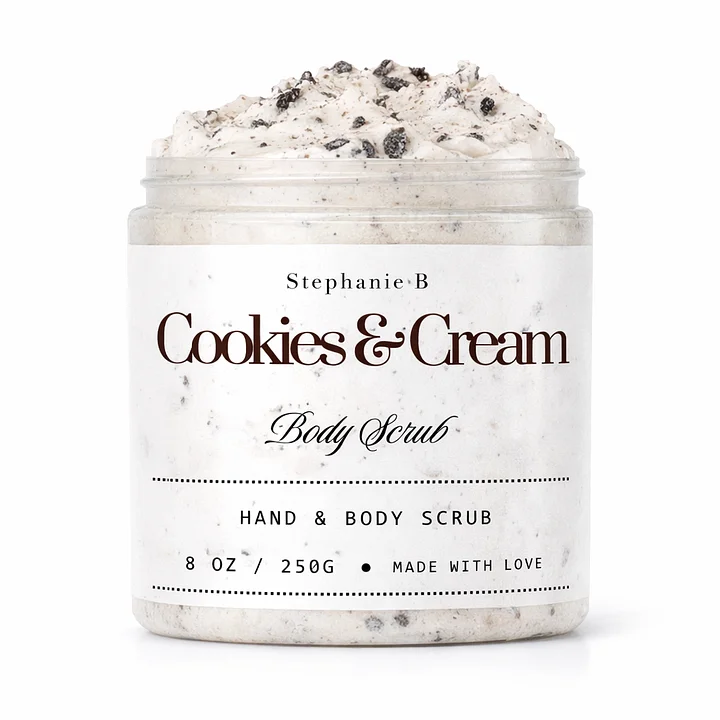 Cookies & Cream Body Scrub product image (1)