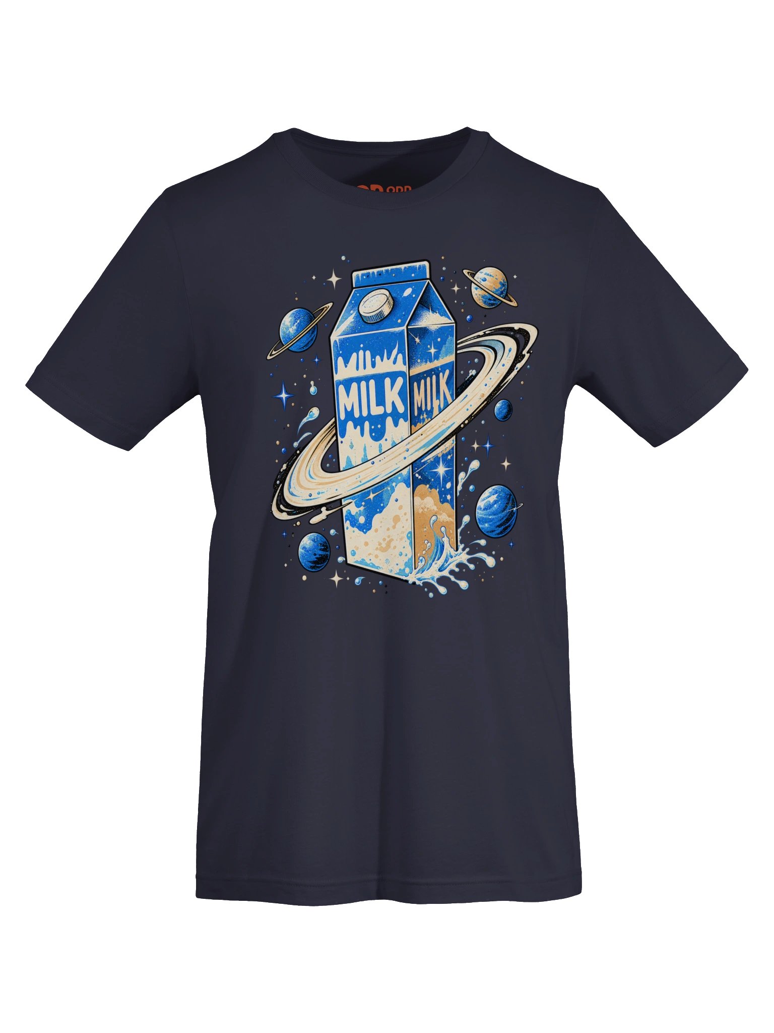 THE MILKY WAY - Cosmic Milk Carton Graphic T-Shirt product image (5)
