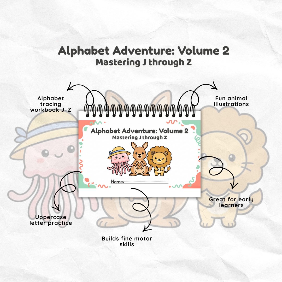 Little Hands, Big Lines: A Preschool Tracing Workbook Bundle product image (6)