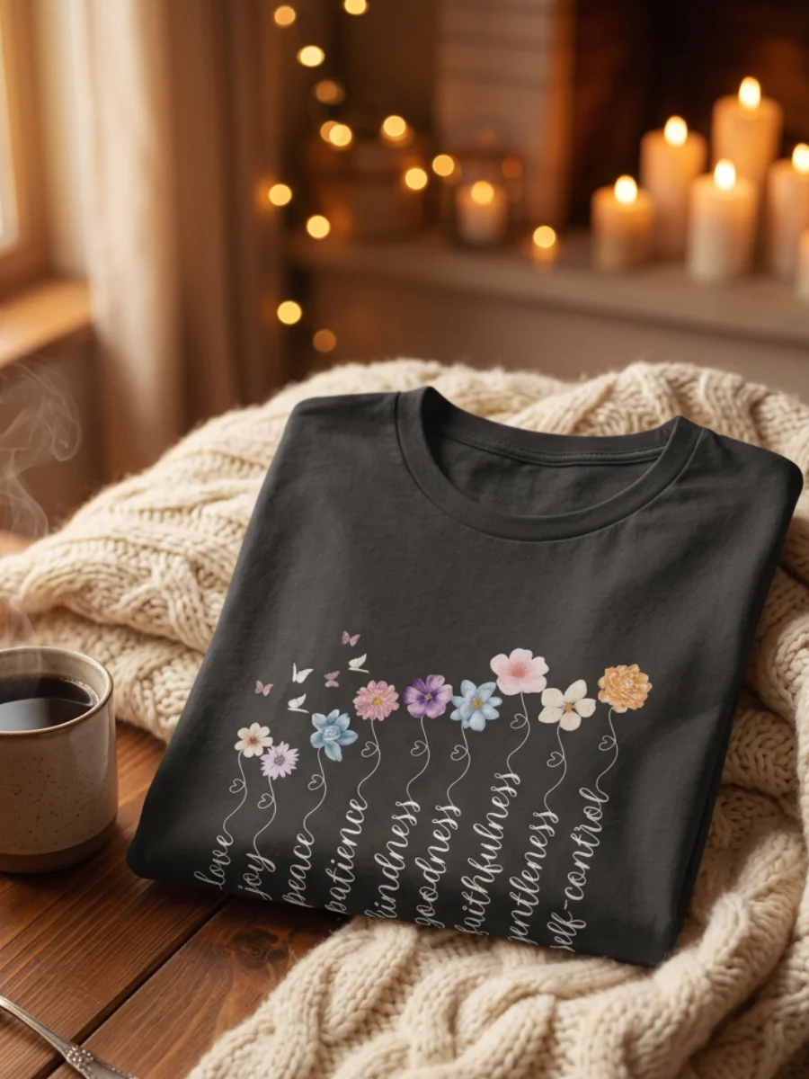 Fruit of the Spirit Bella + Canvas Christian T-Shirt product image (3)