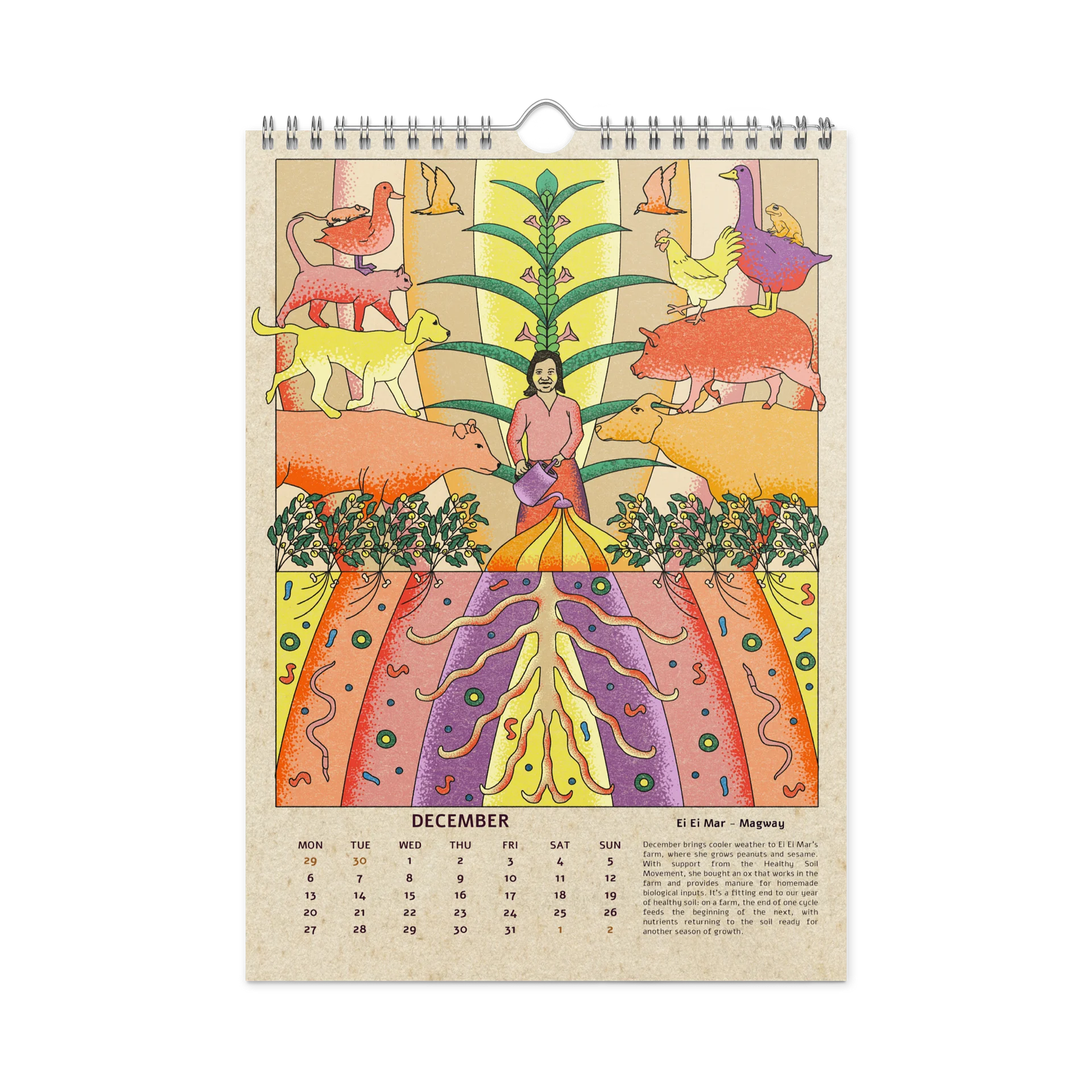Healthy Soil Calendar 2027 product image (4)