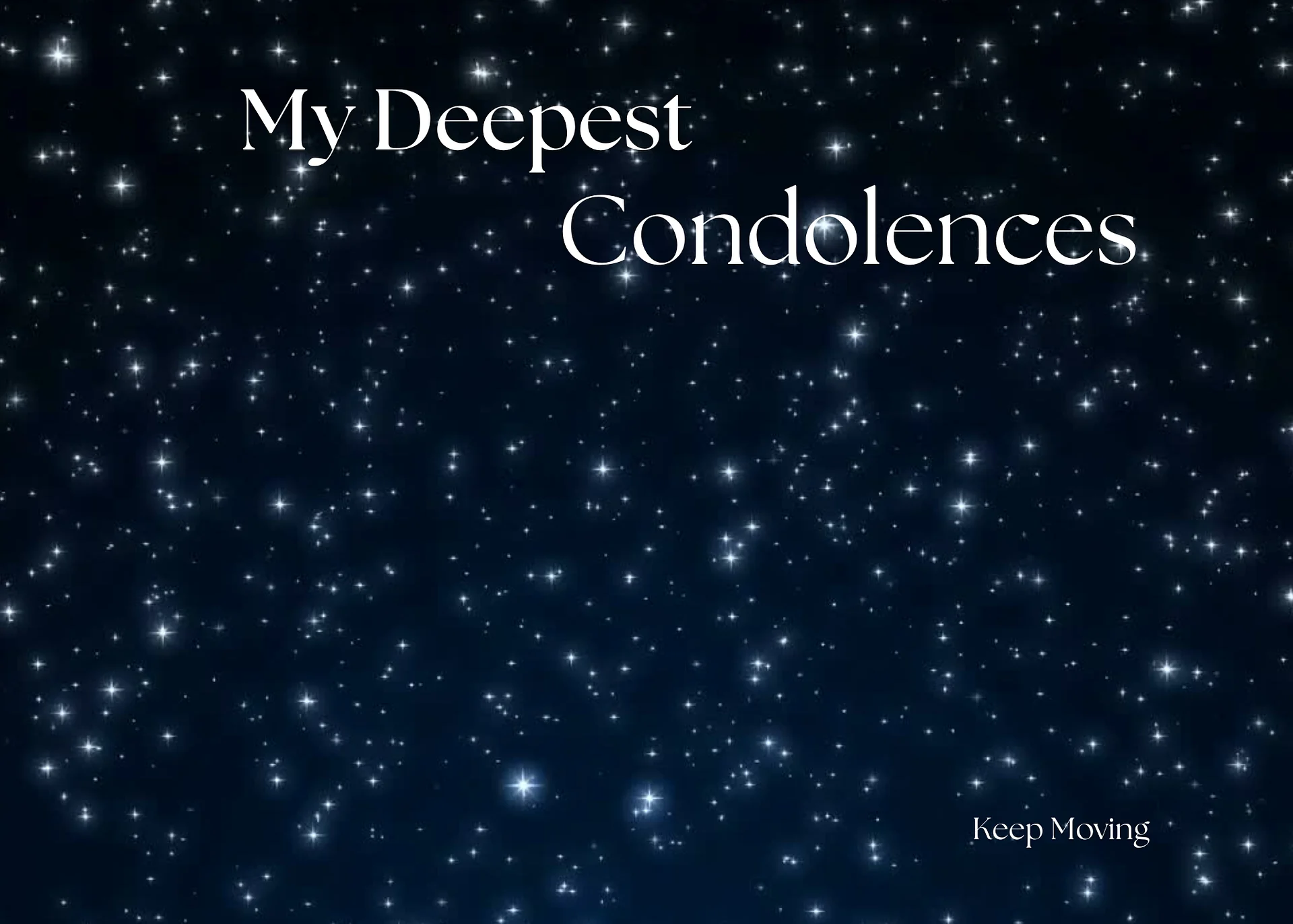 You Are Not Alone: Condolence product image (4)
