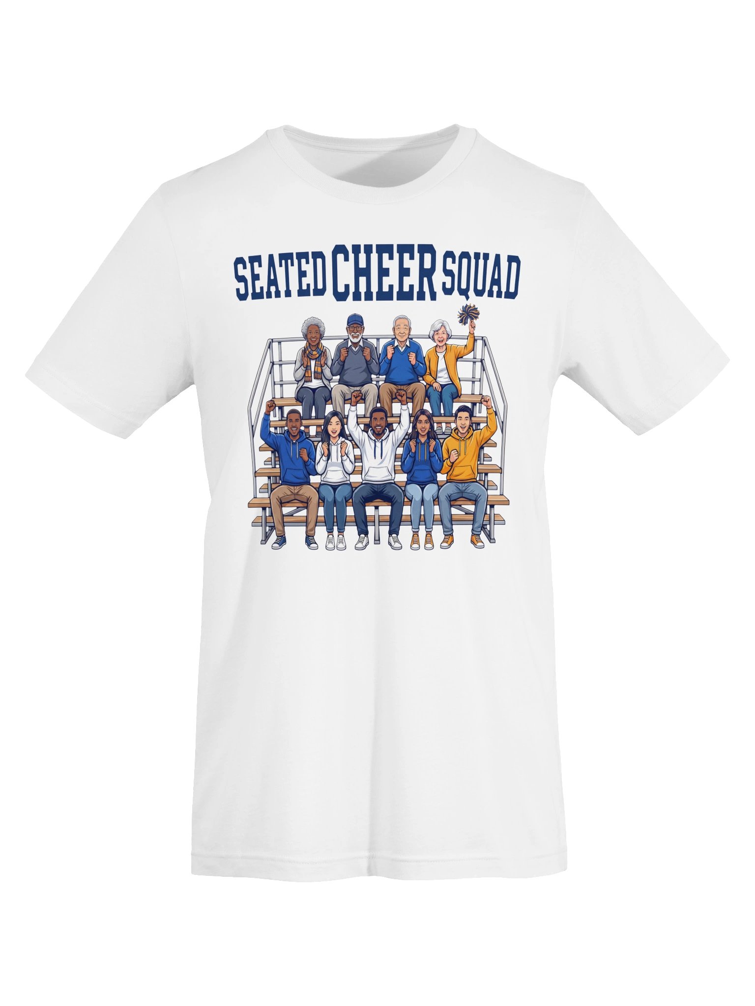 Seated Cheer Squad - Mature Adults Statement Tee product image (21)
