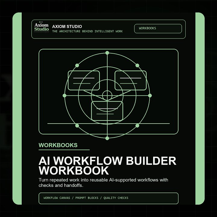 Axiom AI Workflow Builder Workbook product image (1)