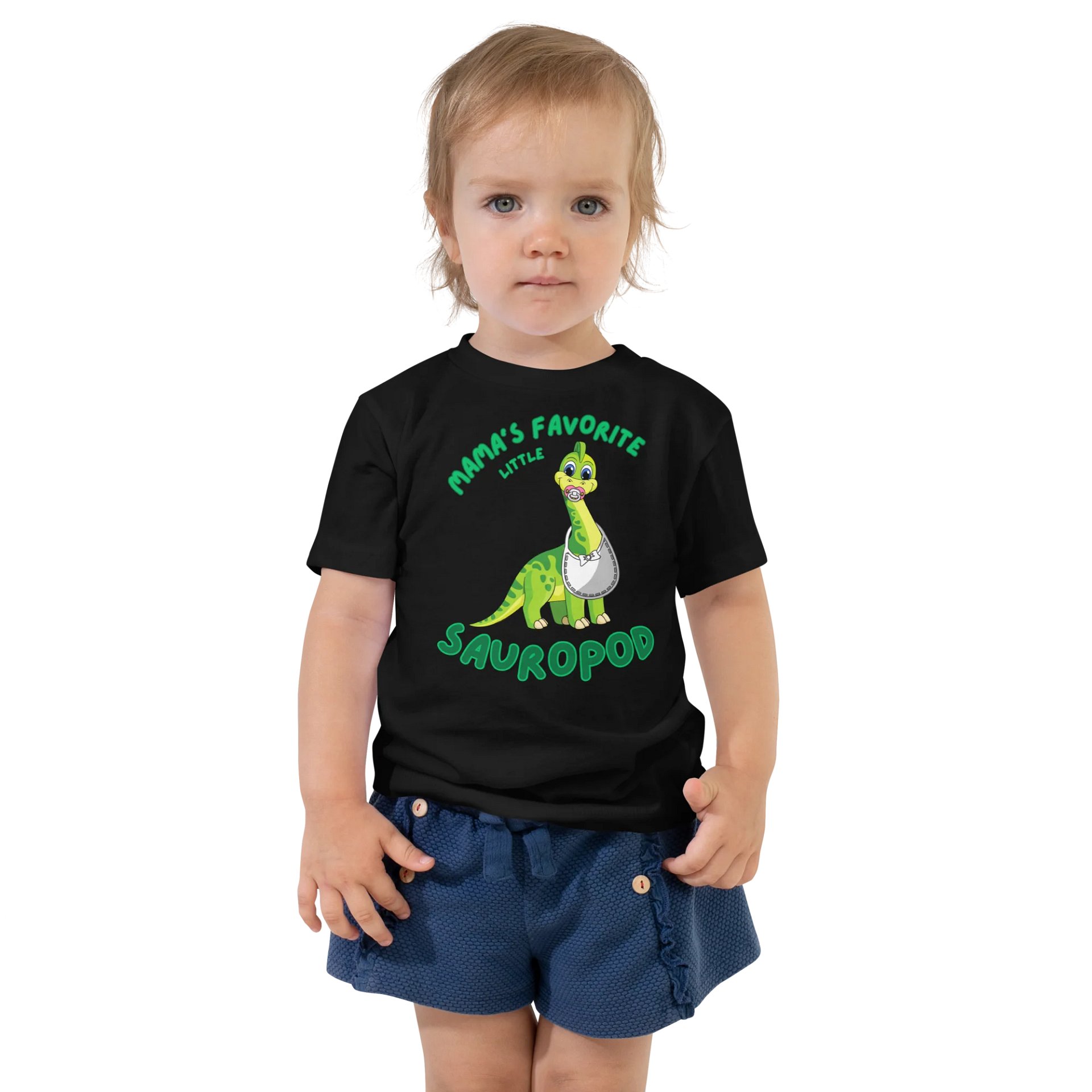 Mama's Favorite Little Sauropod - Kids Dinosaur Shirt product image (1)