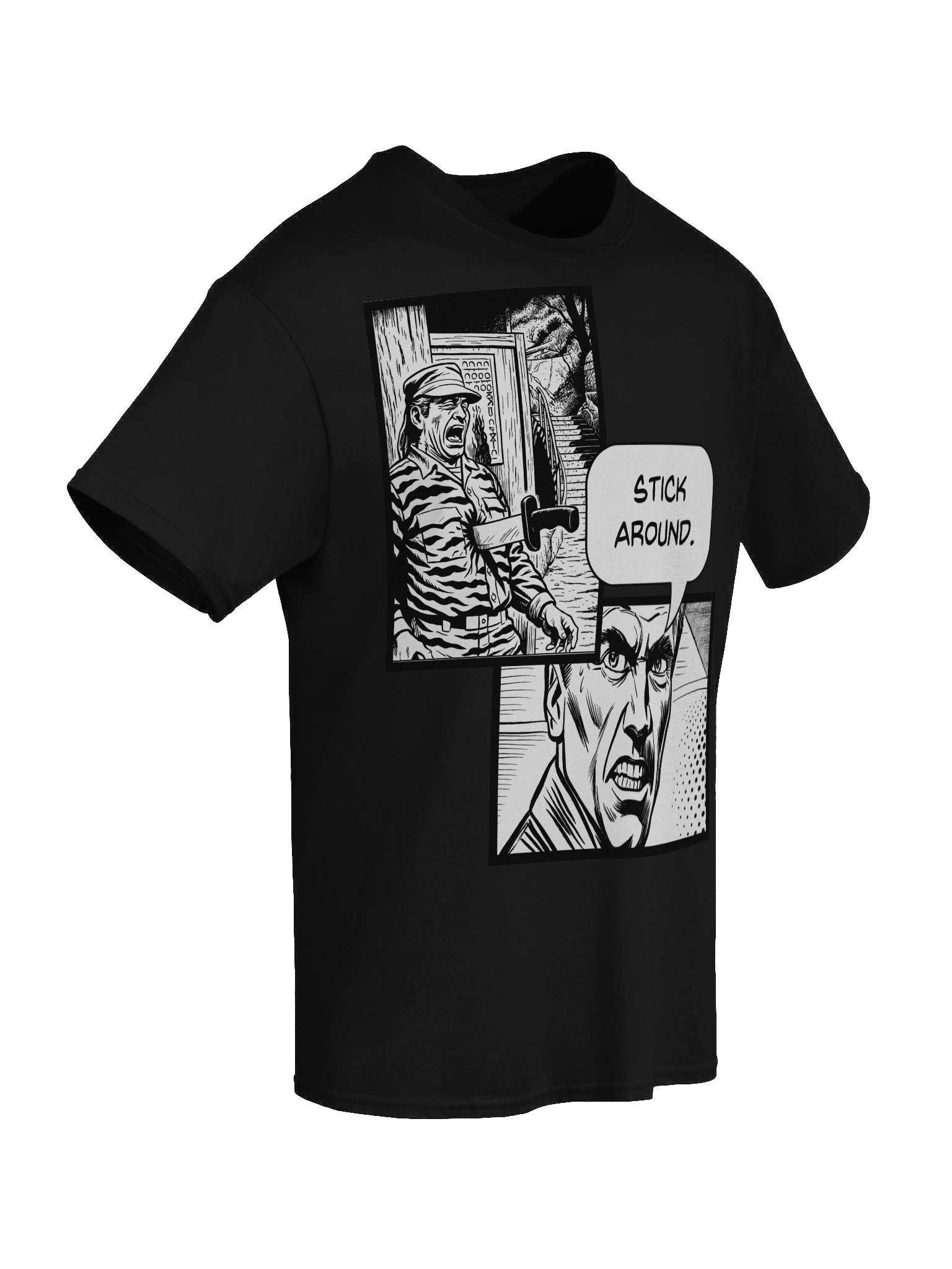 Predator inspired Stick Around Scene Tee product image (8)