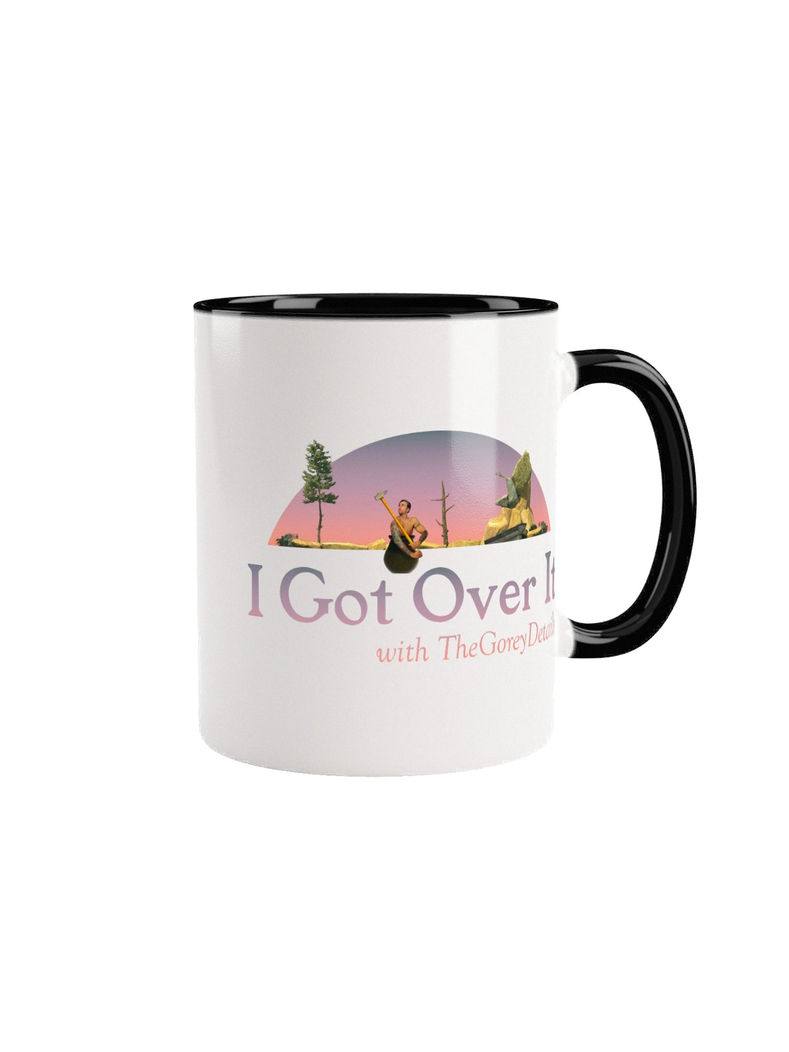 I Got Over It - Ceramic Mug with Color Inside product image (13)