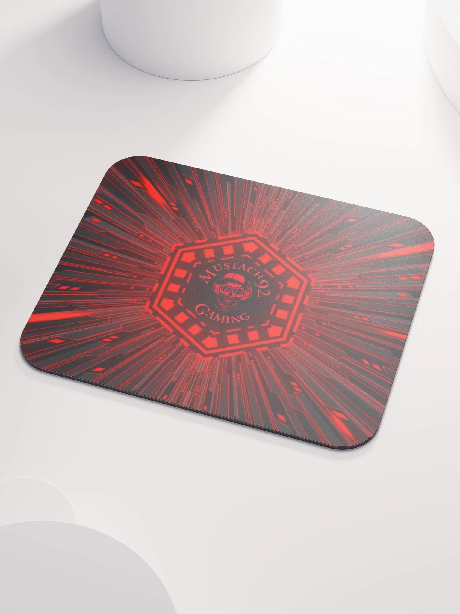 Small Mustach gaming mouse pad product image (3)