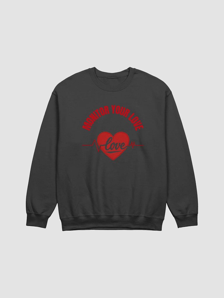 EKG Love Monitor Sweatshirt product image (2)