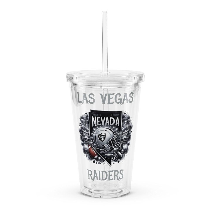 Las Vegas Cityscape Clear Tumbler (16 oz) product image (1)