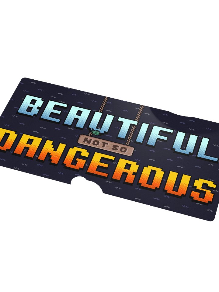 Beautiful (Not So) Dangerous Desk Mat product image (2)