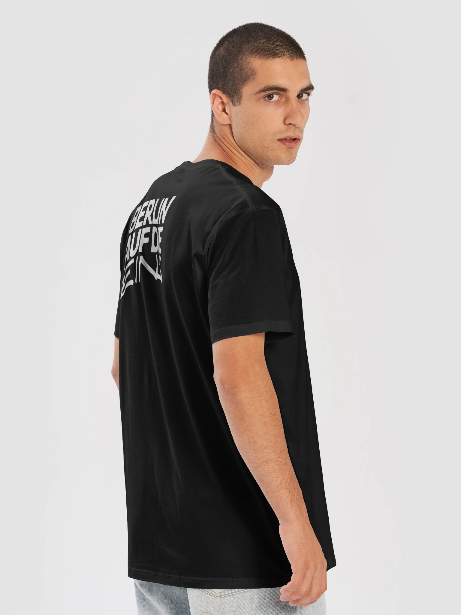 Bad1 Black T-shirt product image (8)