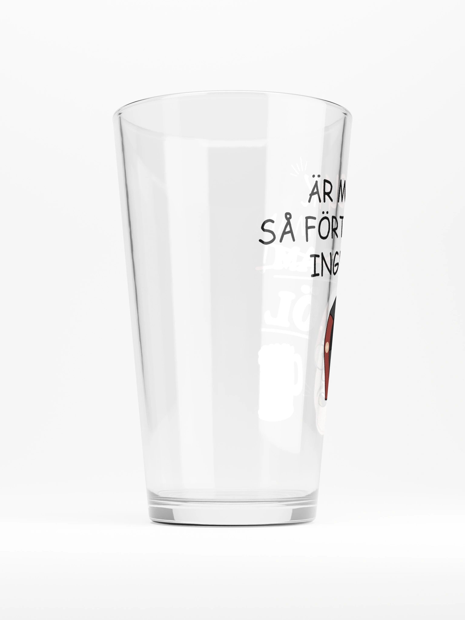 FÖRTJÄNAR INGEN ÖL - PINT GLASS product image (2)