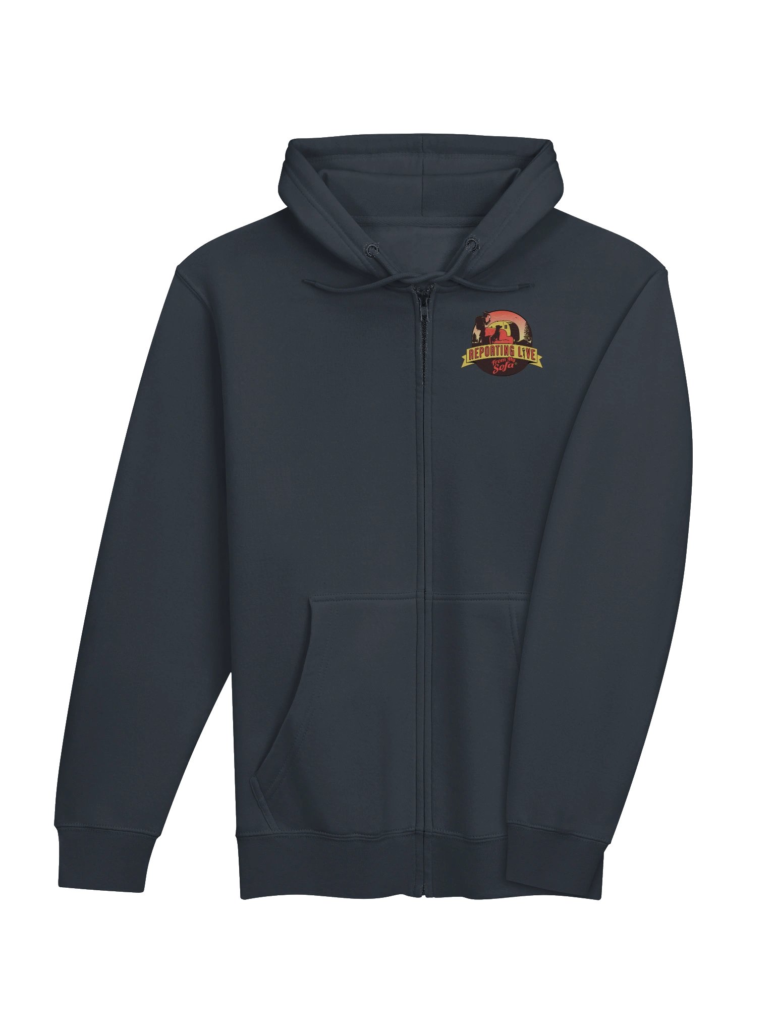 Remain Compos Mentis and Carry On Cat Wine Zip Hoodie product image (9)