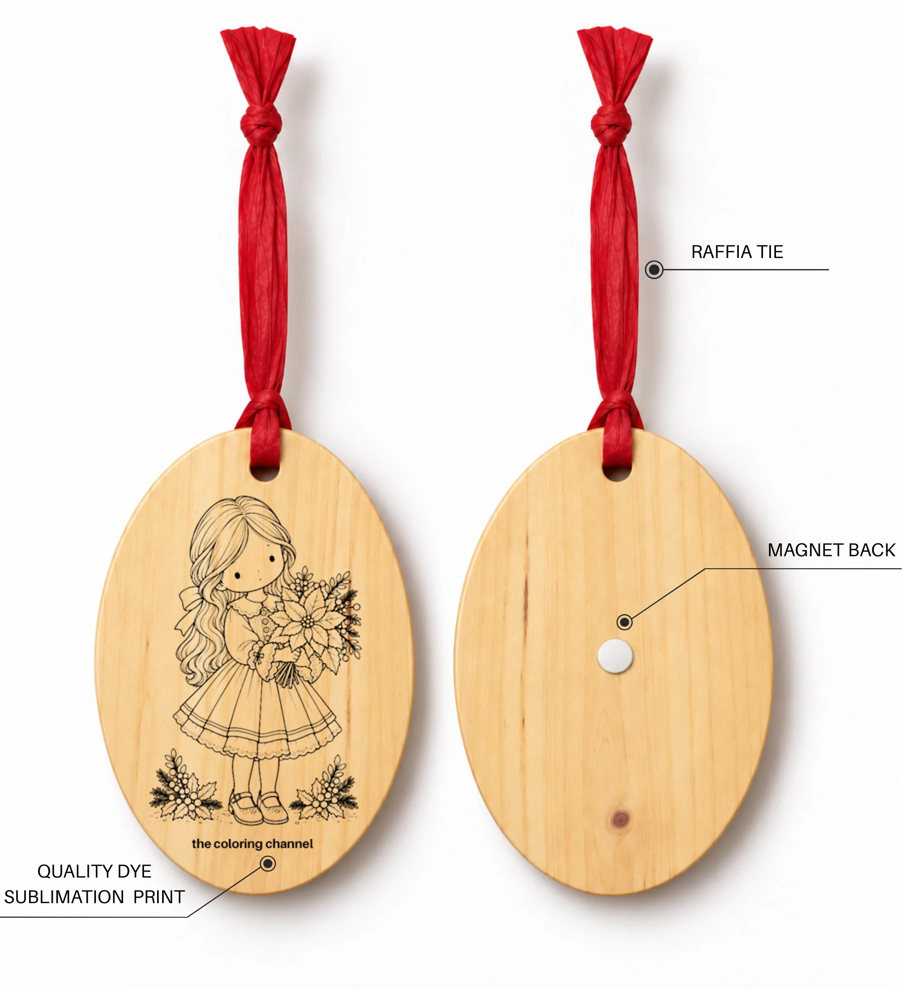 Poppy - Color Your Own Ornament product image (2)