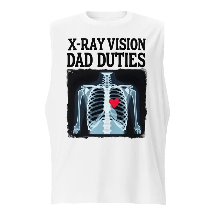 X-Ray Vision Dad Duties Muscle Tank product image (1)