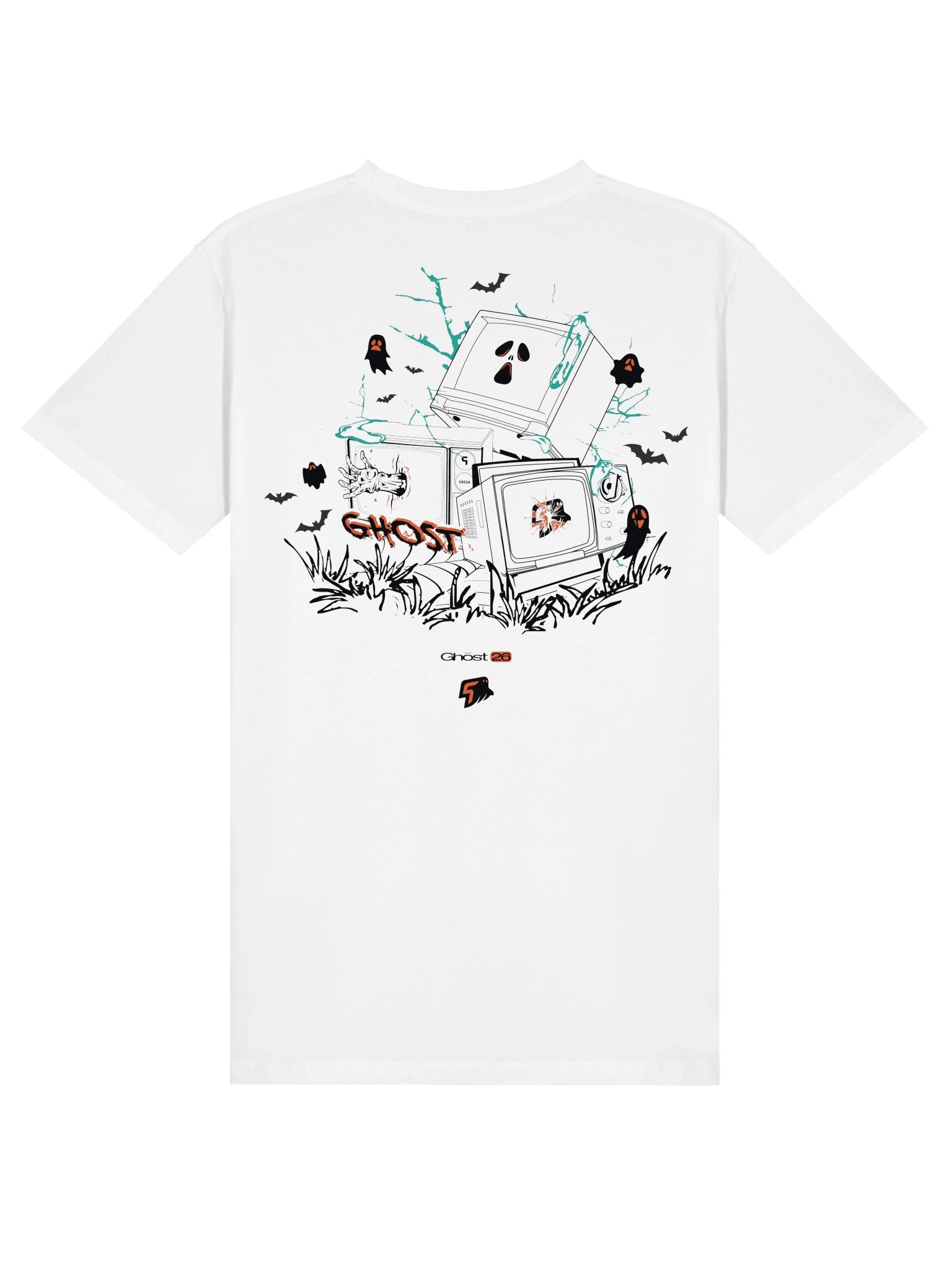Dead Signal White T-Shirt product image (2)
