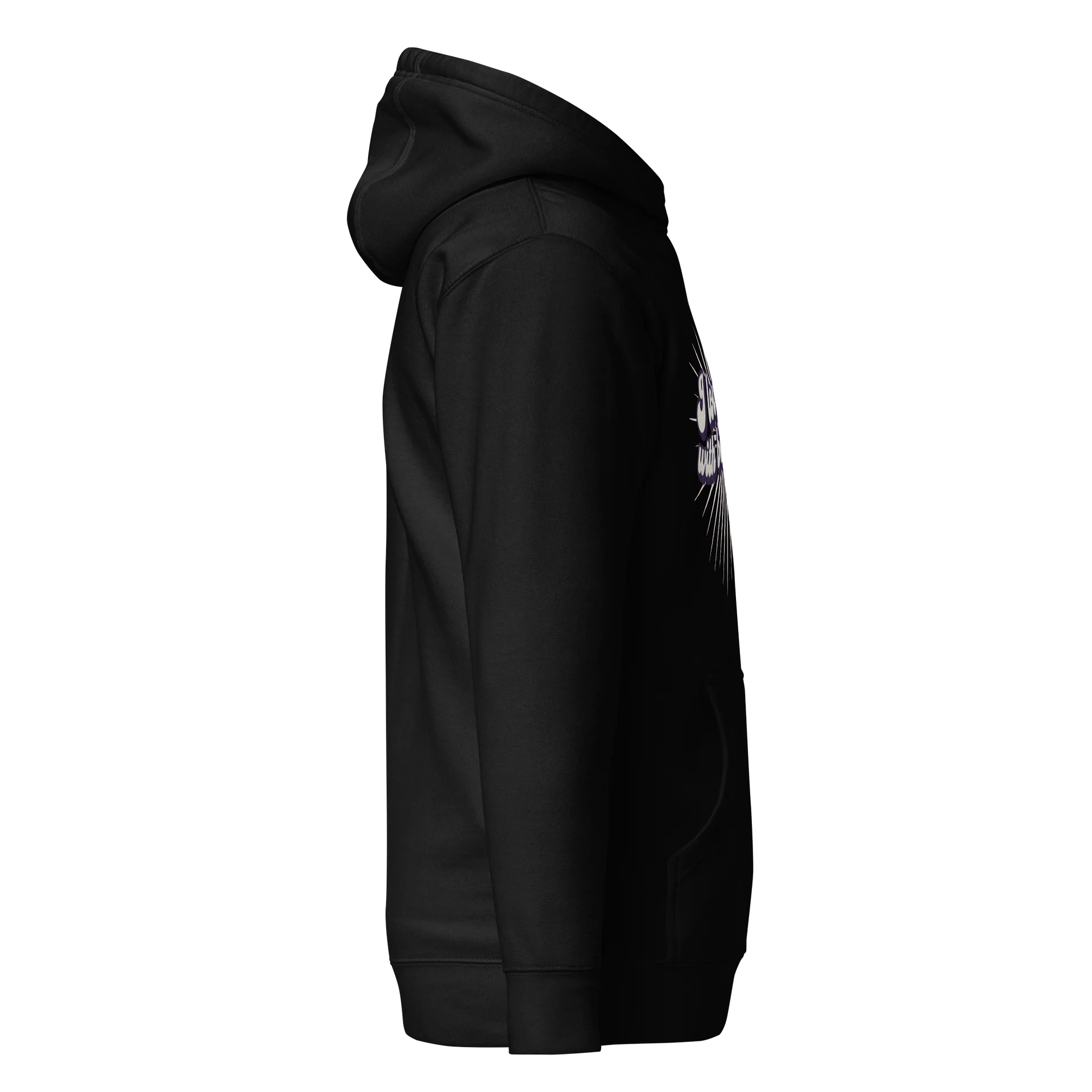 “I Love You With Boundaries” Black Unisex Hoodie product image (5)