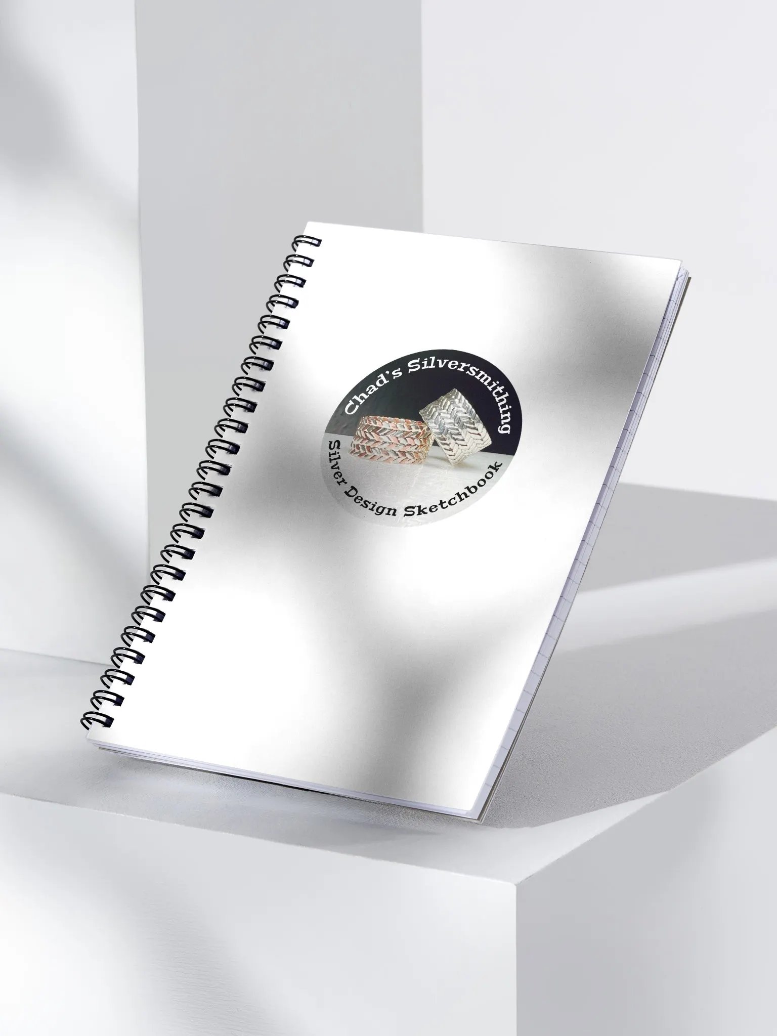 Chad’s Silversmithing Dot Graph (blank) Sketchbook product image (3)
