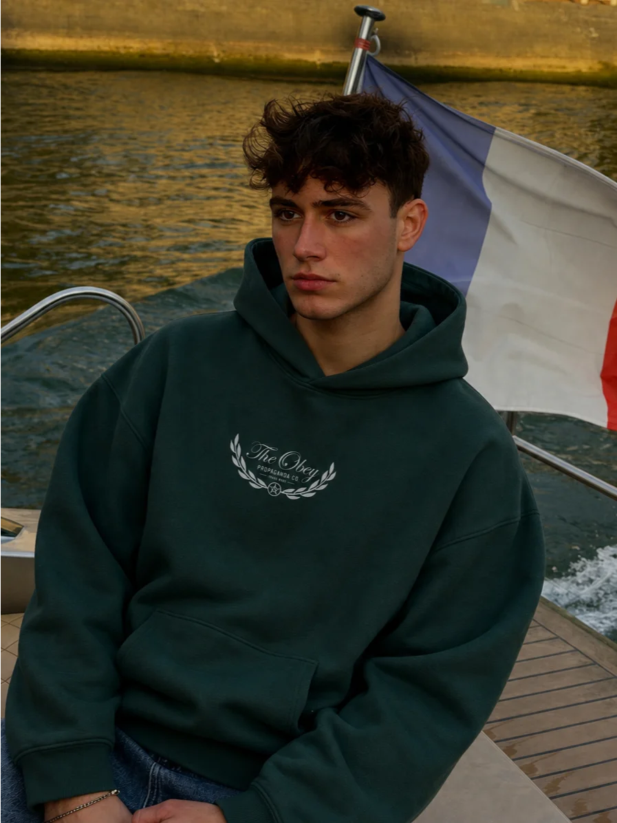 Vintage Laurel Crest Hoodie product image (2)