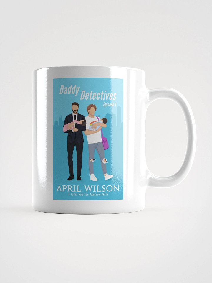 White Ceramic Coffee Cup - Daddy Detectives Episode 1 product image (1)