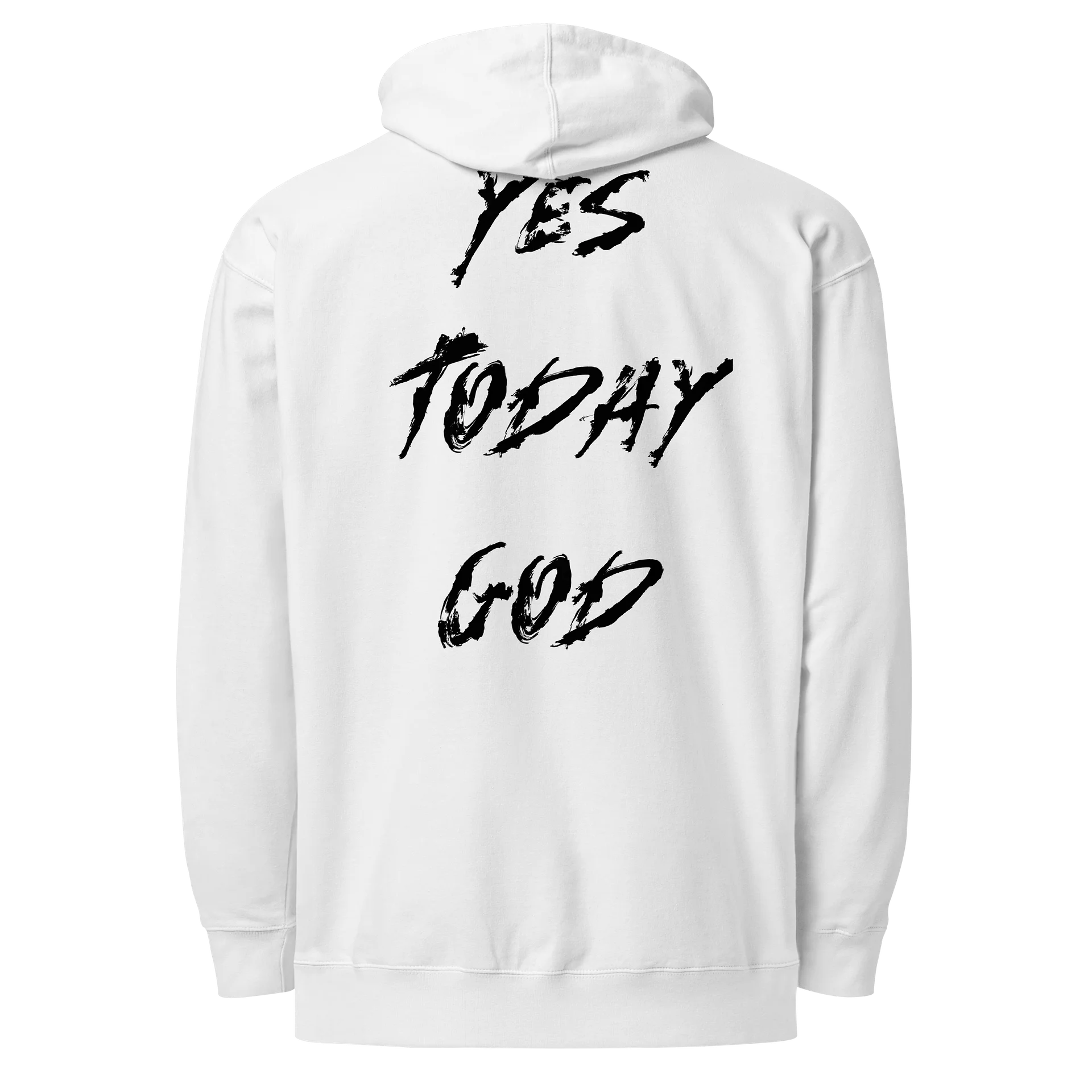 The Lives On HIGH | YTG STEALTH | UNISEX Hoodie | White product image (5)