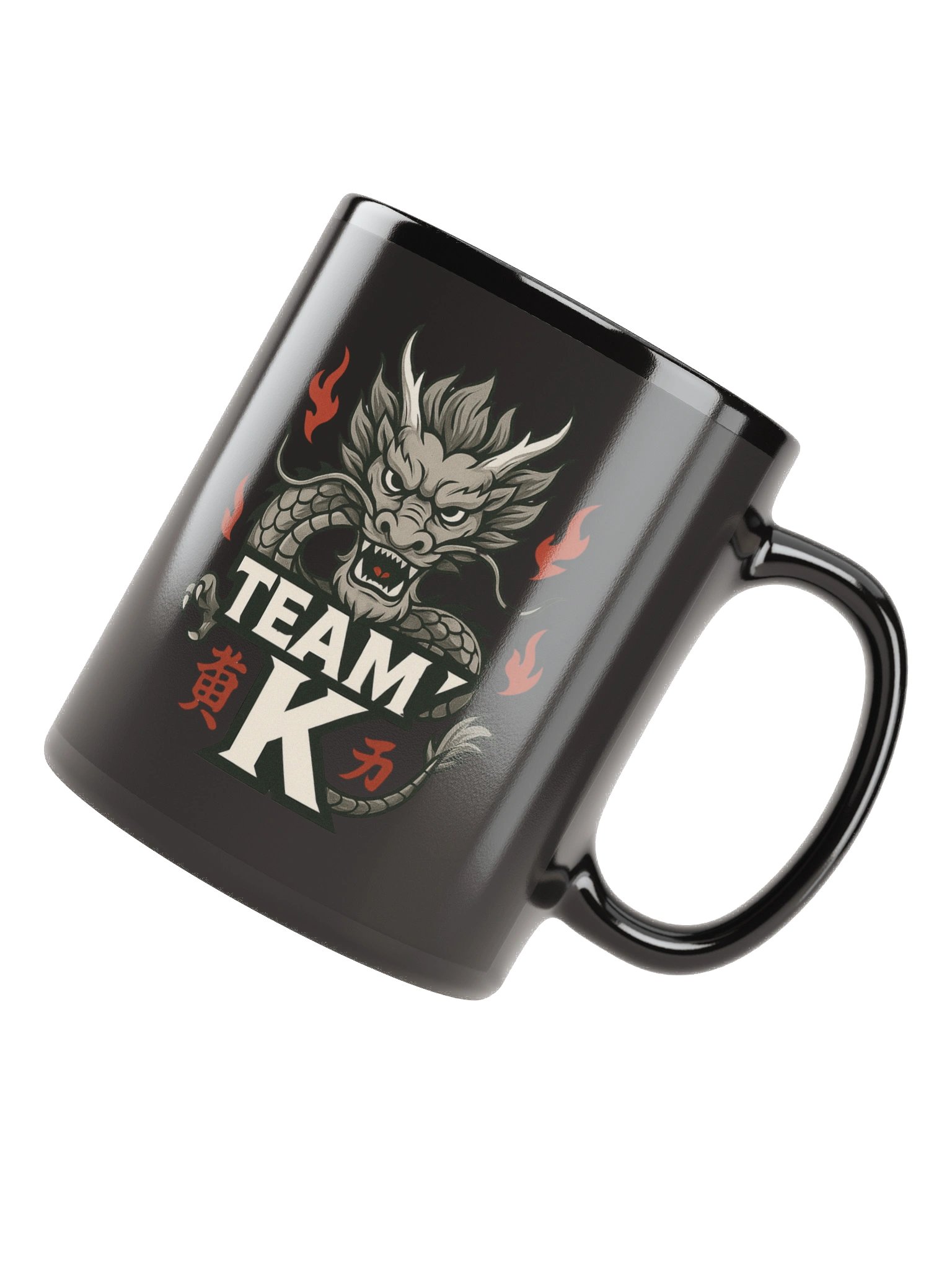 Team K China Black Mug product image (8)