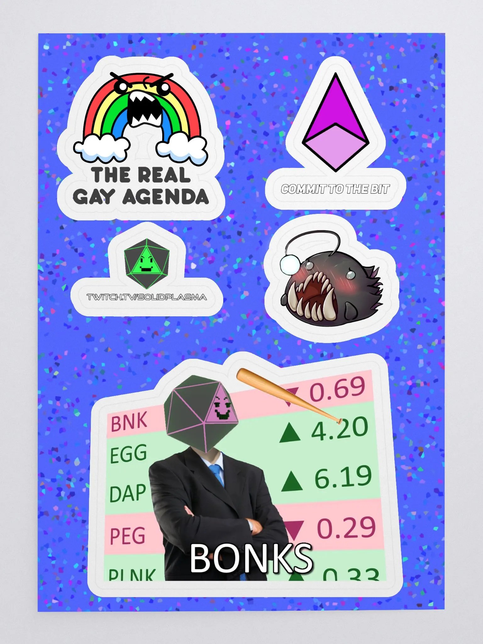 Solidplasma Sticker Sheet product image (3)