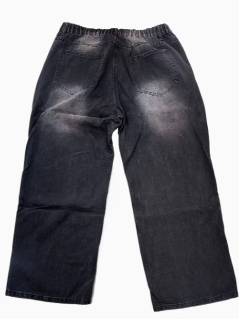 Black baggy jeans product image (2)