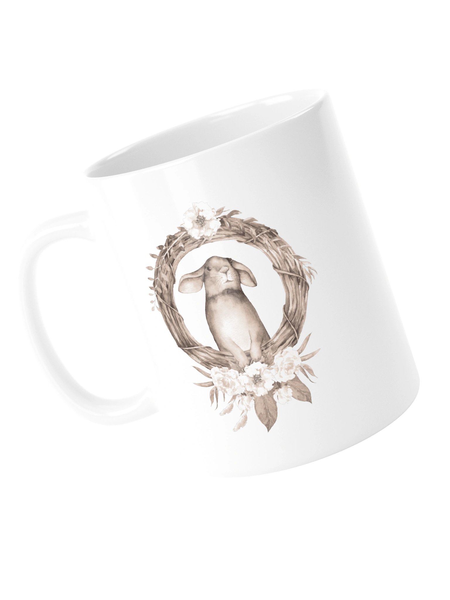 Keeper of the Garden Sepia Rabbit Mug product image (6)
