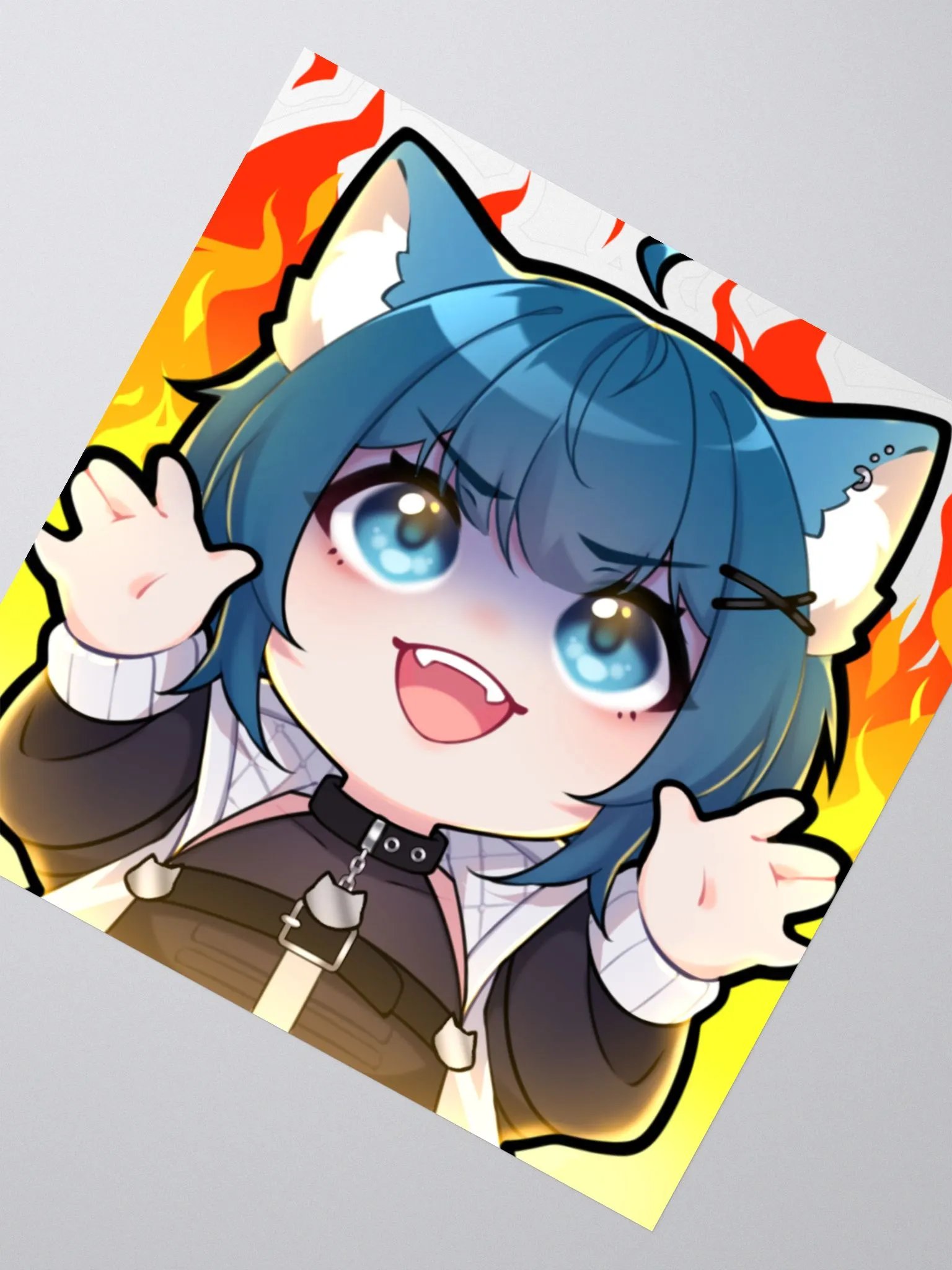 Tsunami Chaos Sticker product image (2)