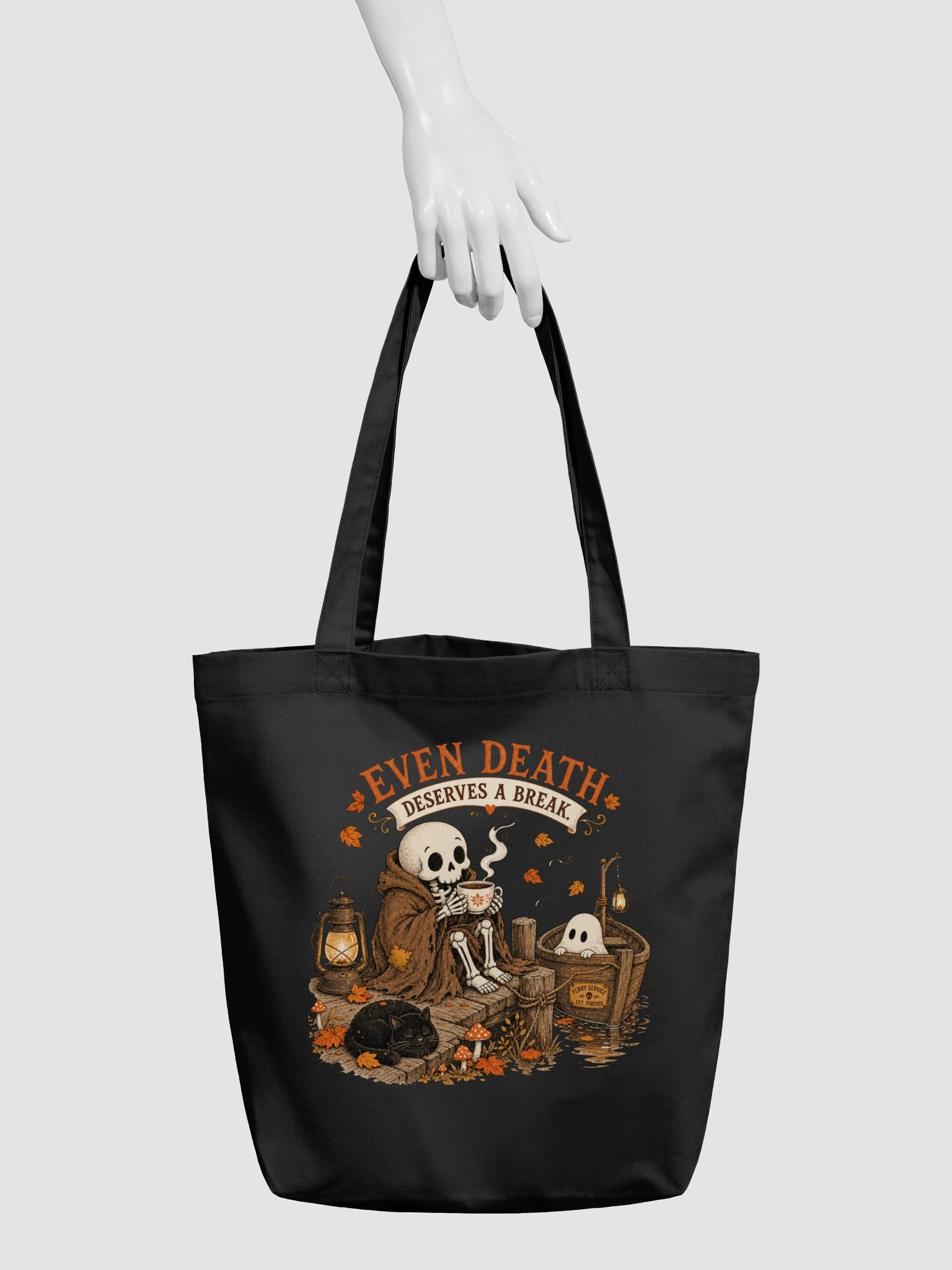 Even Death Deserves a Break Tote product image (7)